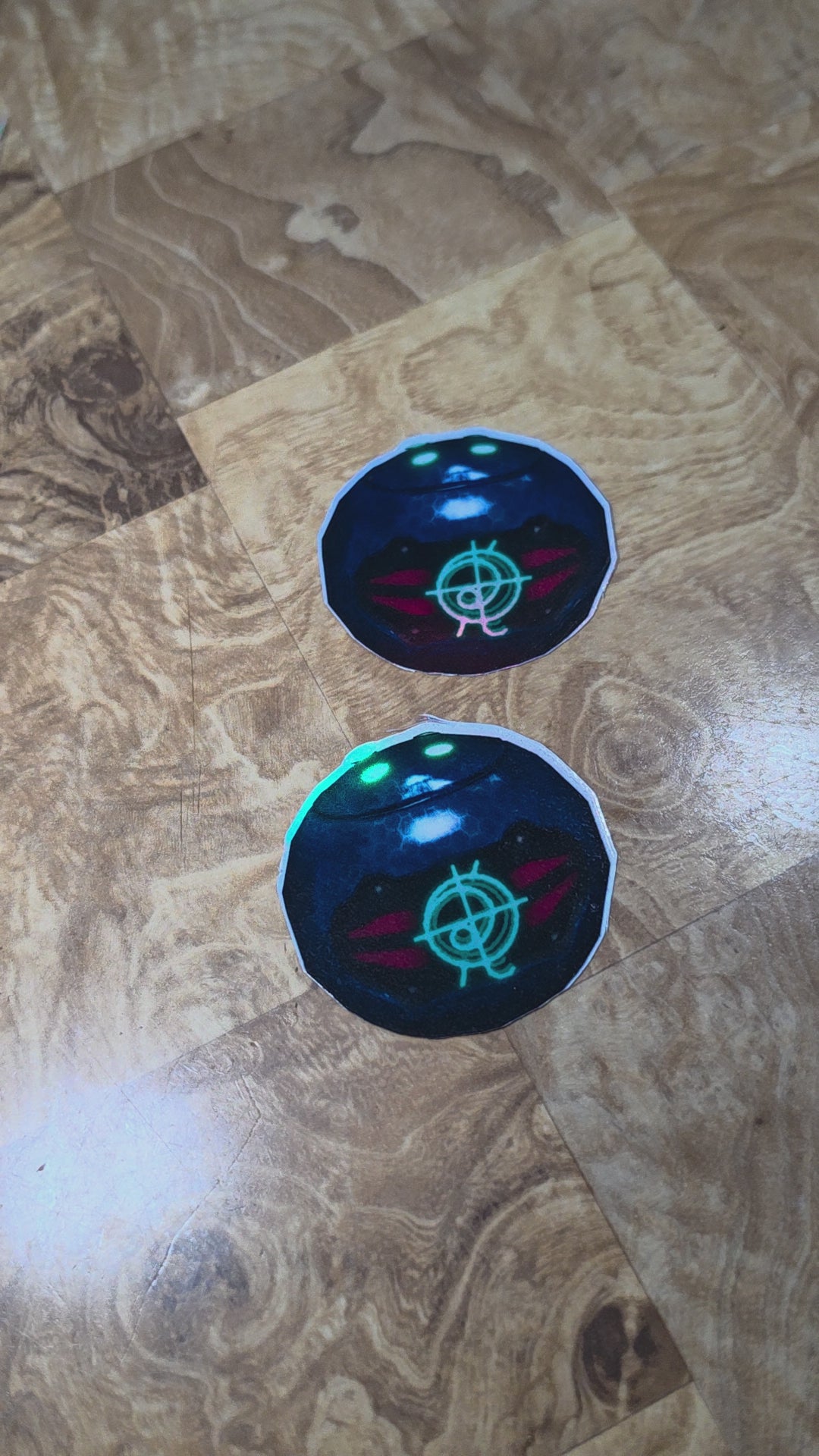 Halo inspired grenade sticker