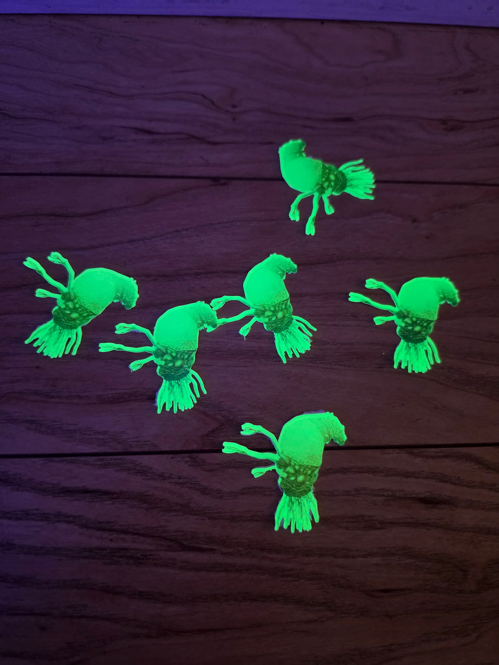 Halloween holographic Glow-in-the-dark Halo inspired flood sticker