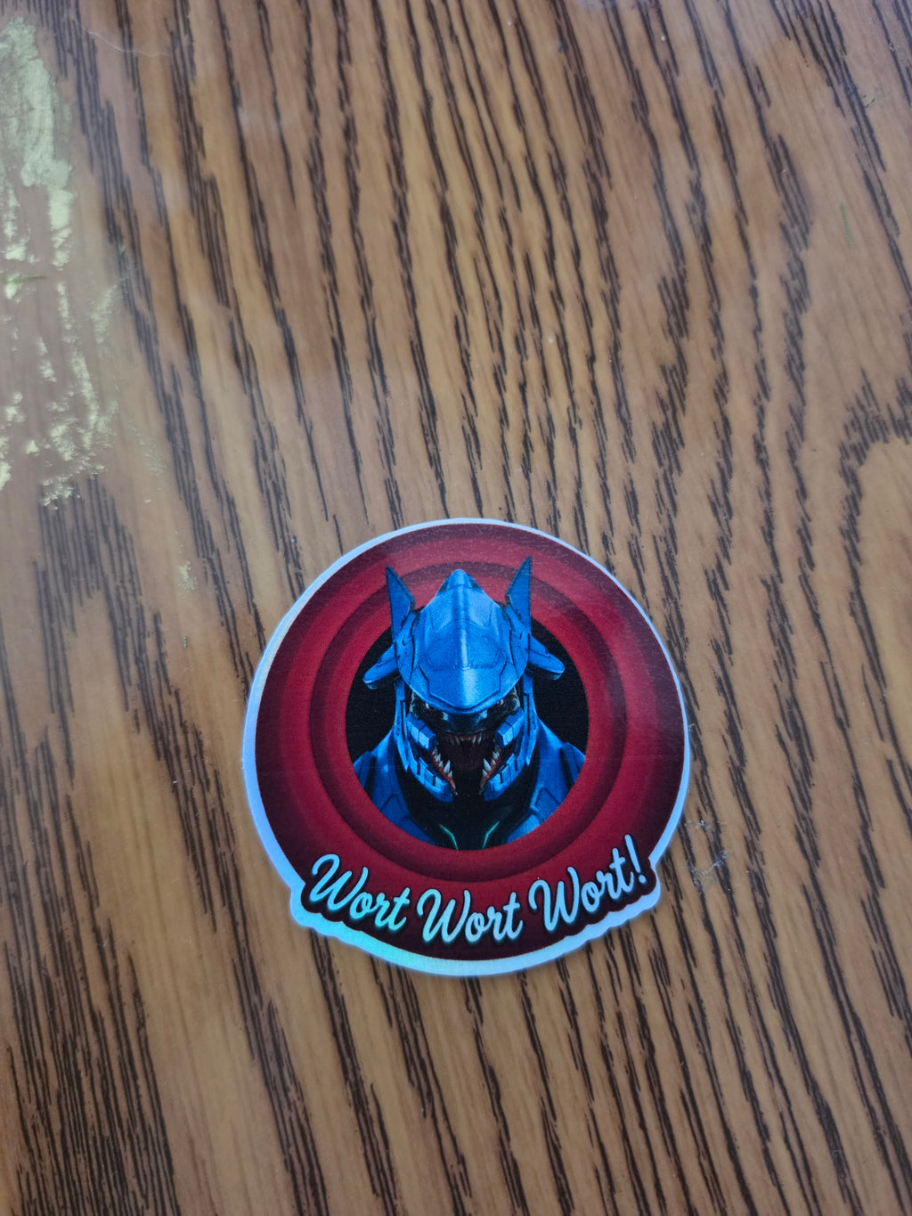 Looney Halo inspired sticker
