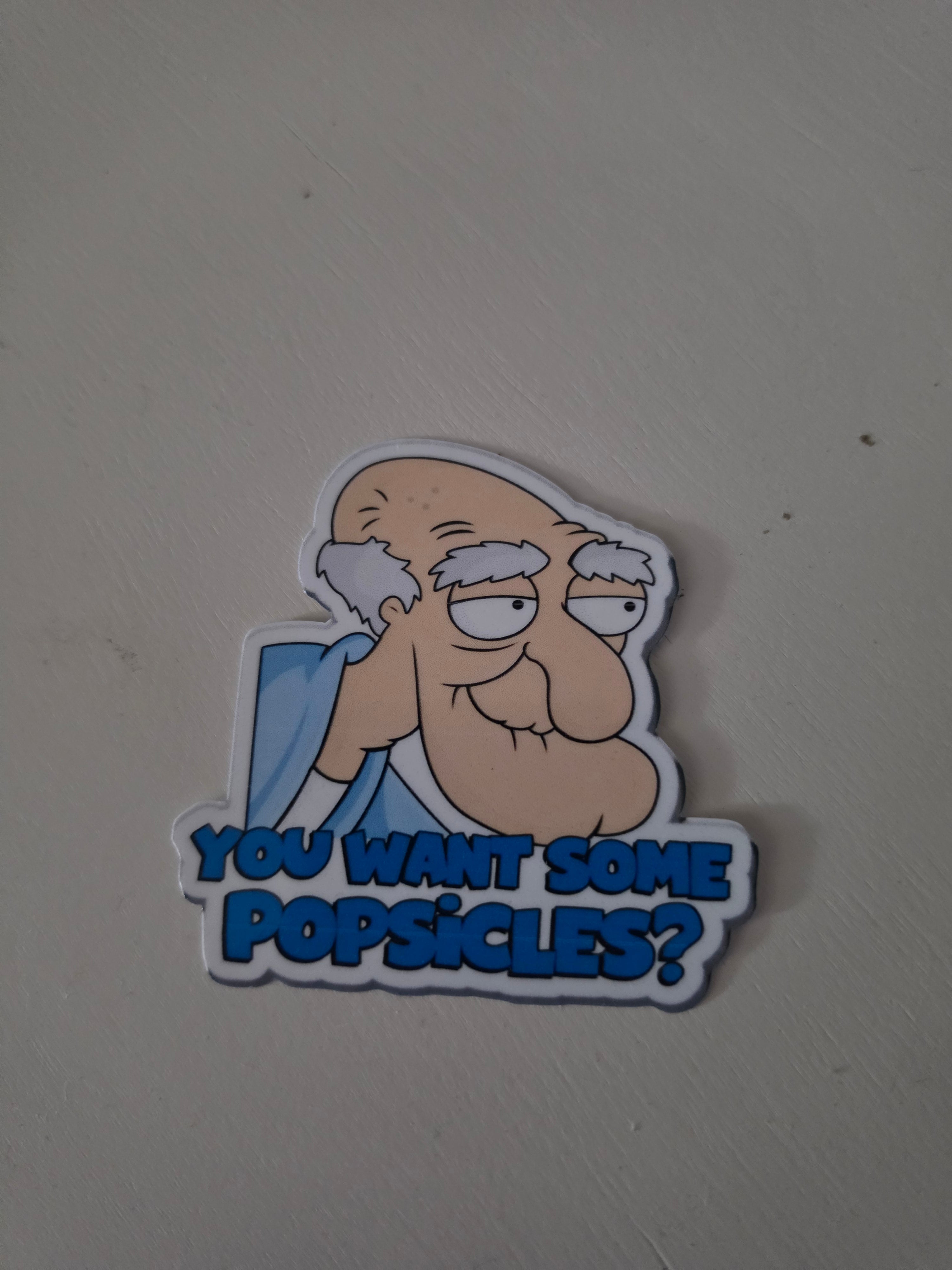 Familyguy inspired stickers pack of 3
