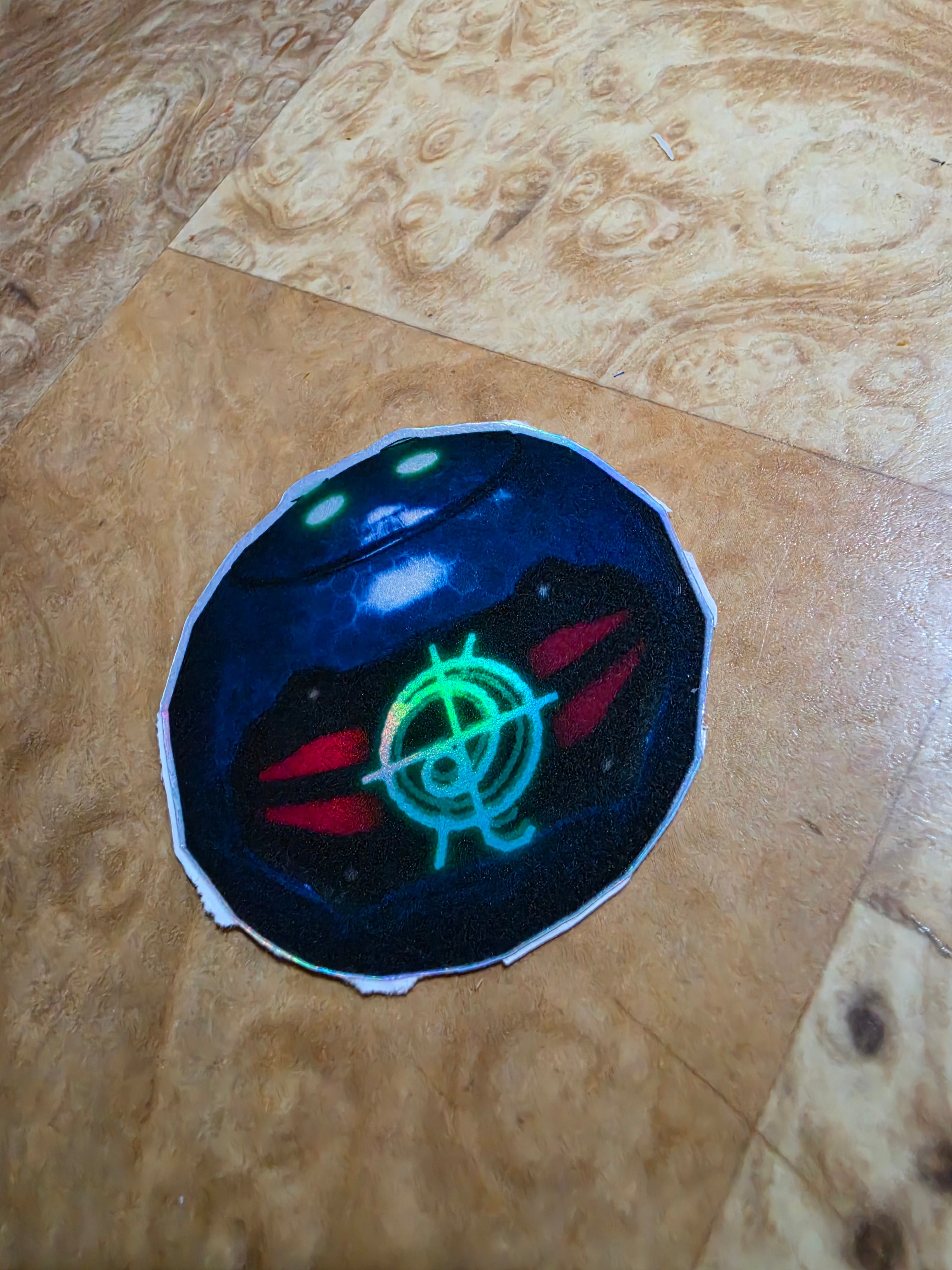 Halo inspired grenade sticker
