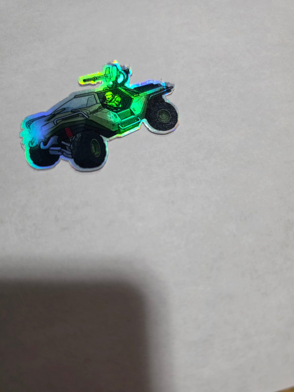 Halo inspired car holographic sticker