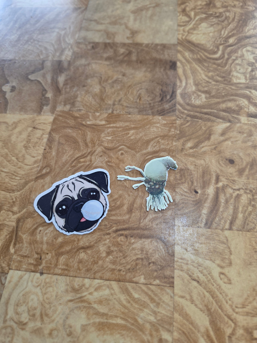 Halloween holographic Glow-in-the-dark Halo inspired flood sticker