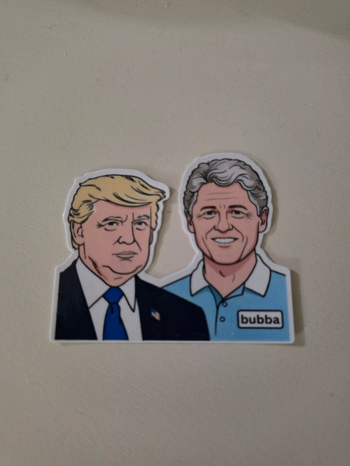 BUBBA stickers