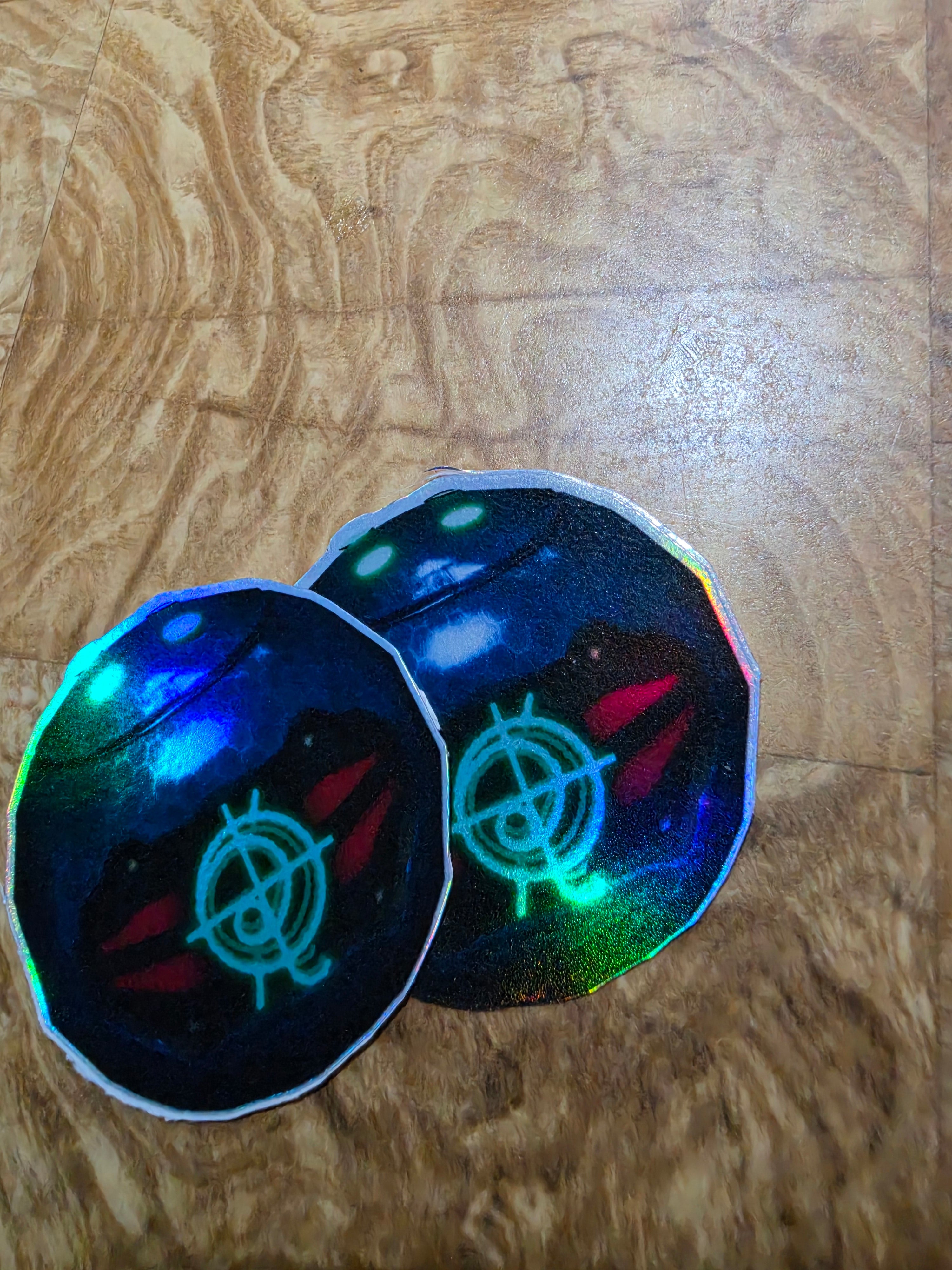 Halo inspired grenade sticker