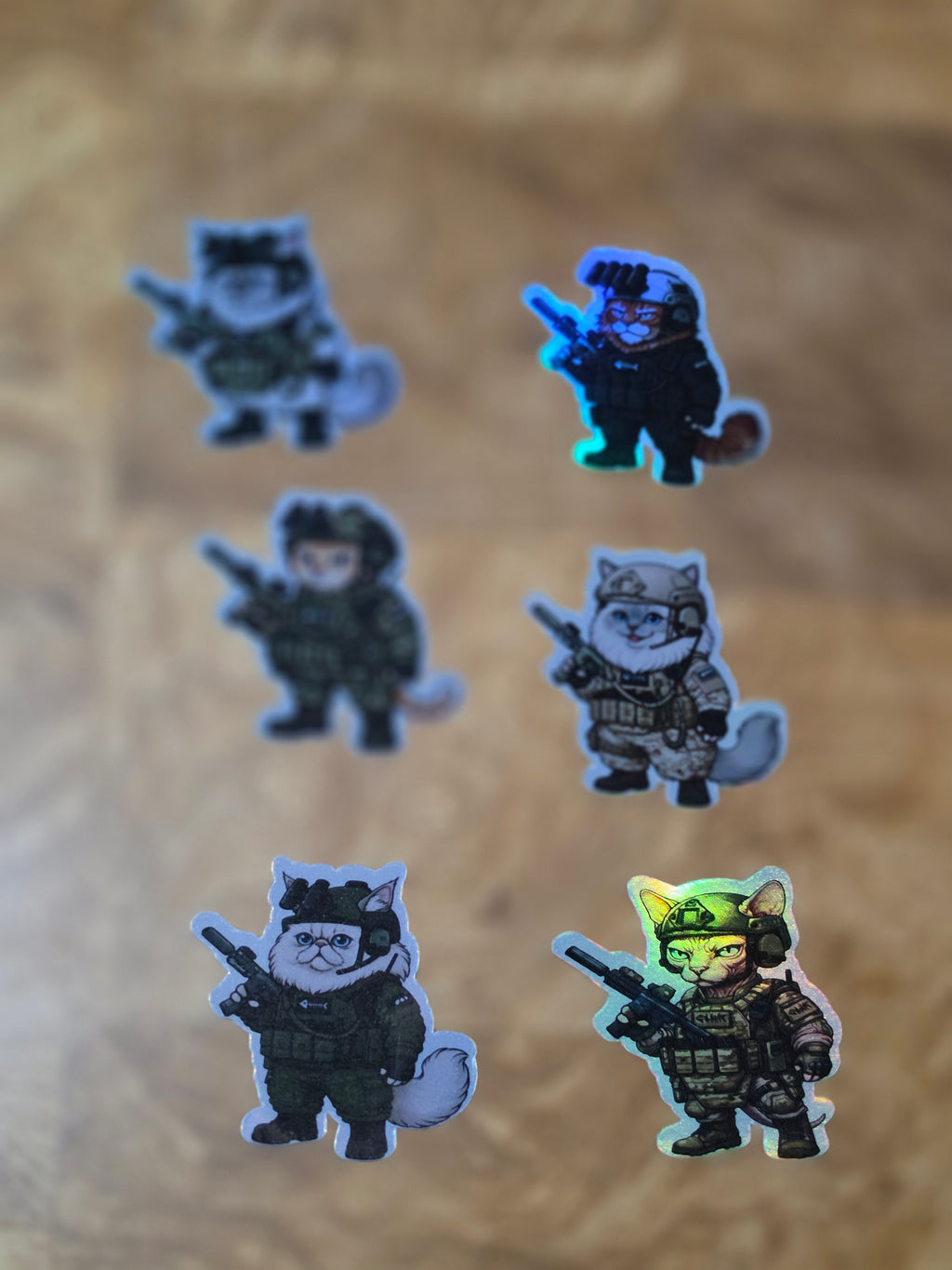 Cod Inspired dog and cat stickers