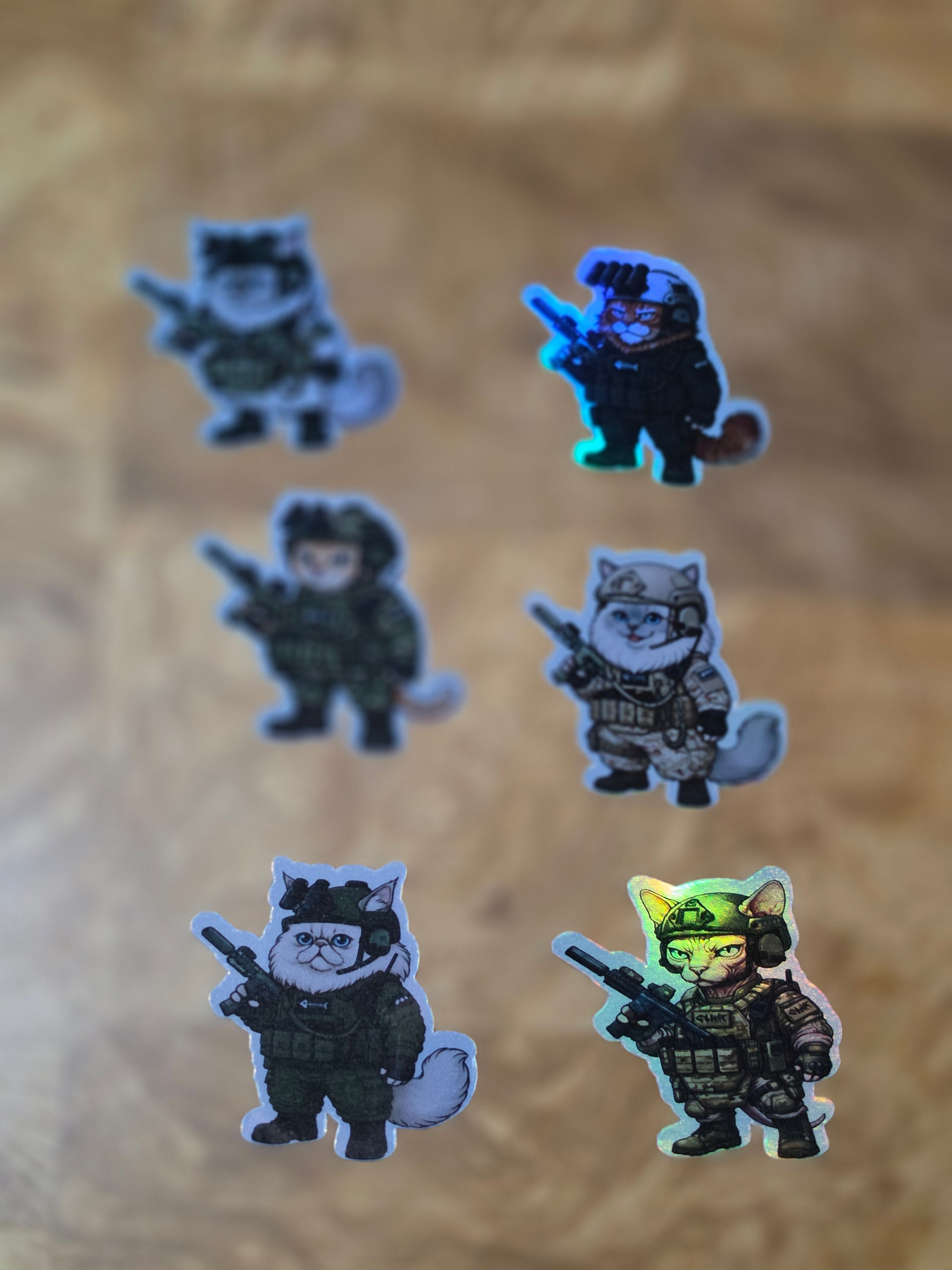 Cod Inspired dog and cat stickers