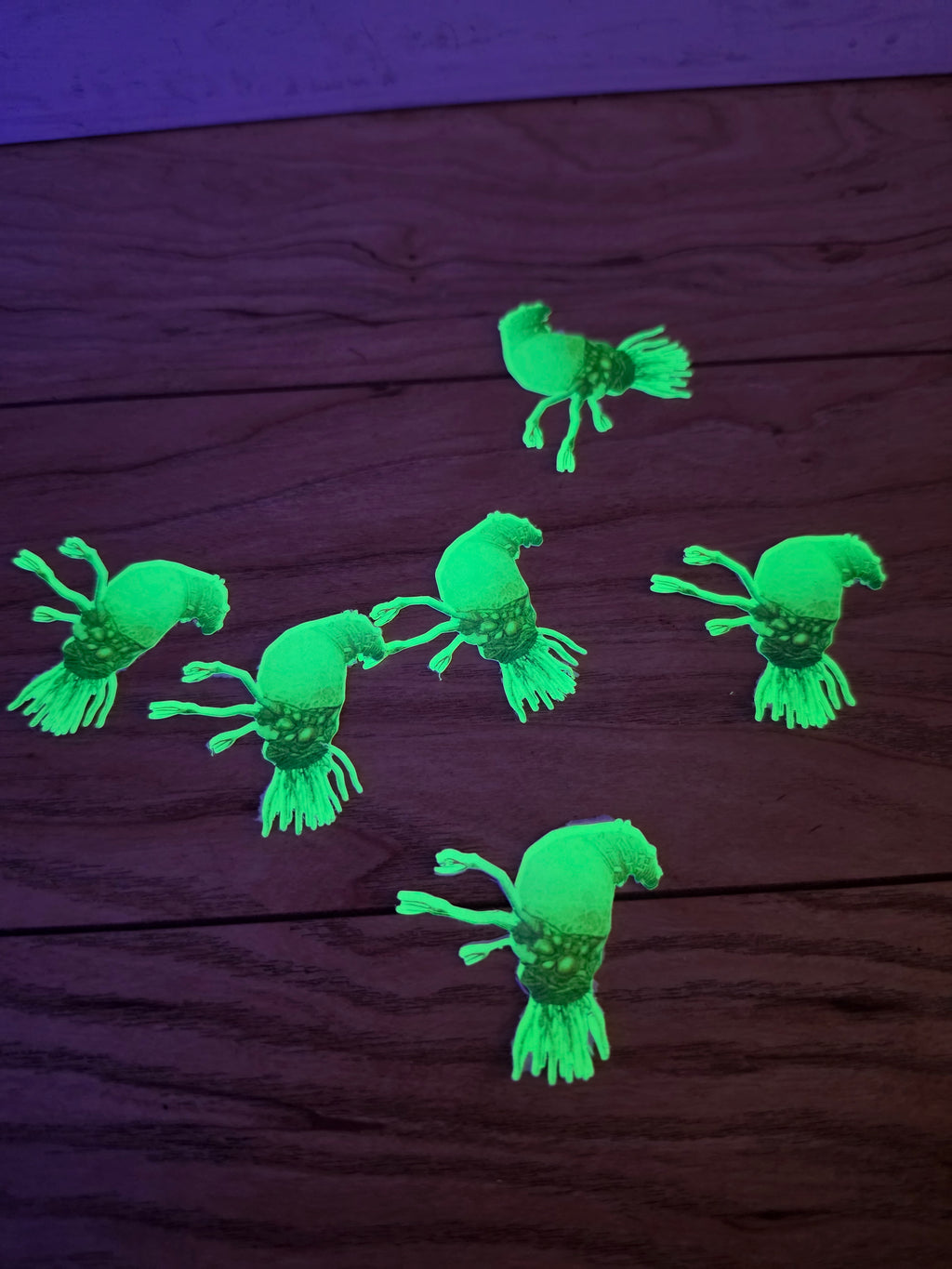 Halloween holographic Glow-in-the-dark Halo inspired flood sticker