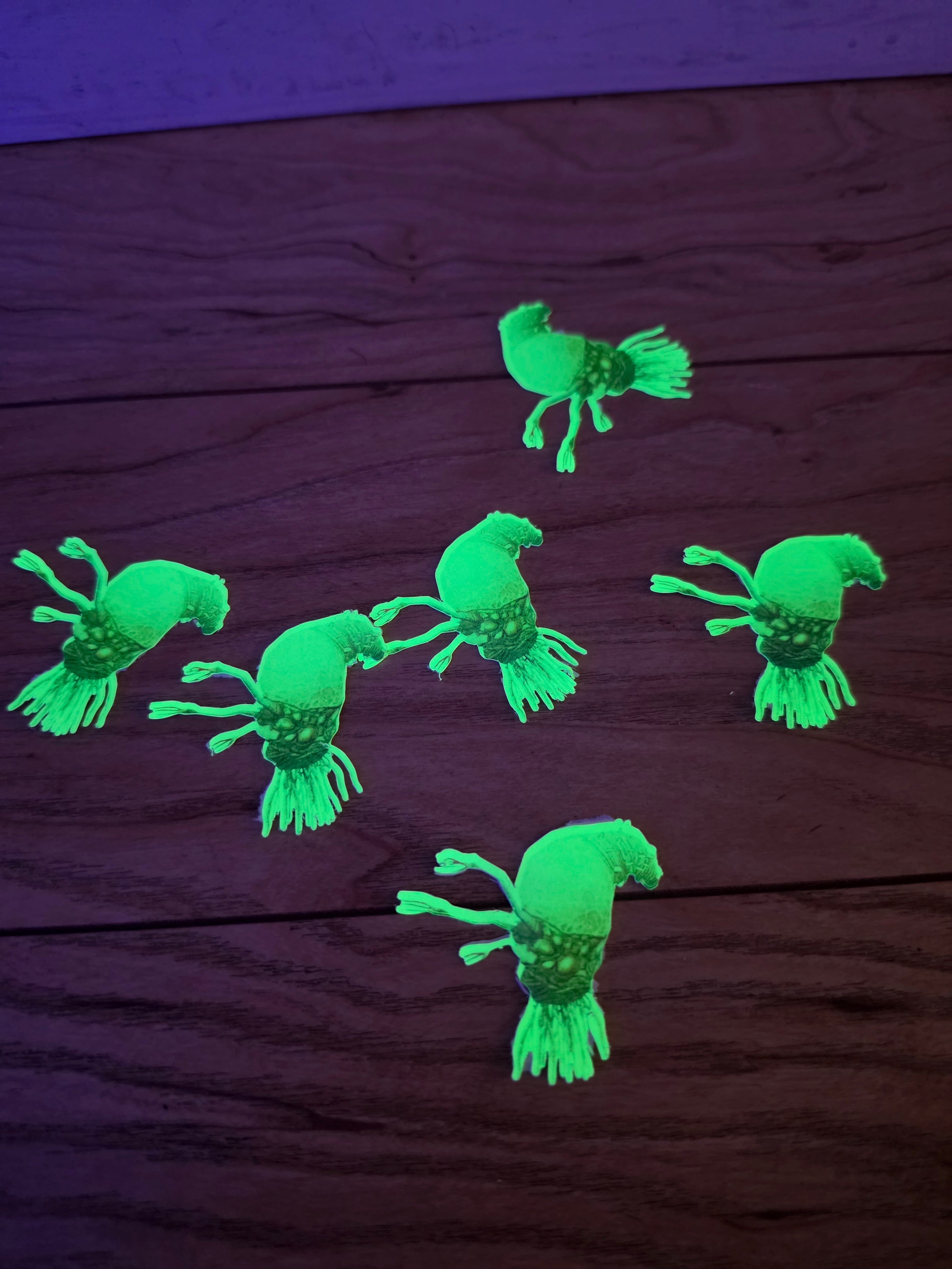 Halloween holographic Glow-in-the-dark Halo inspired flood sticker