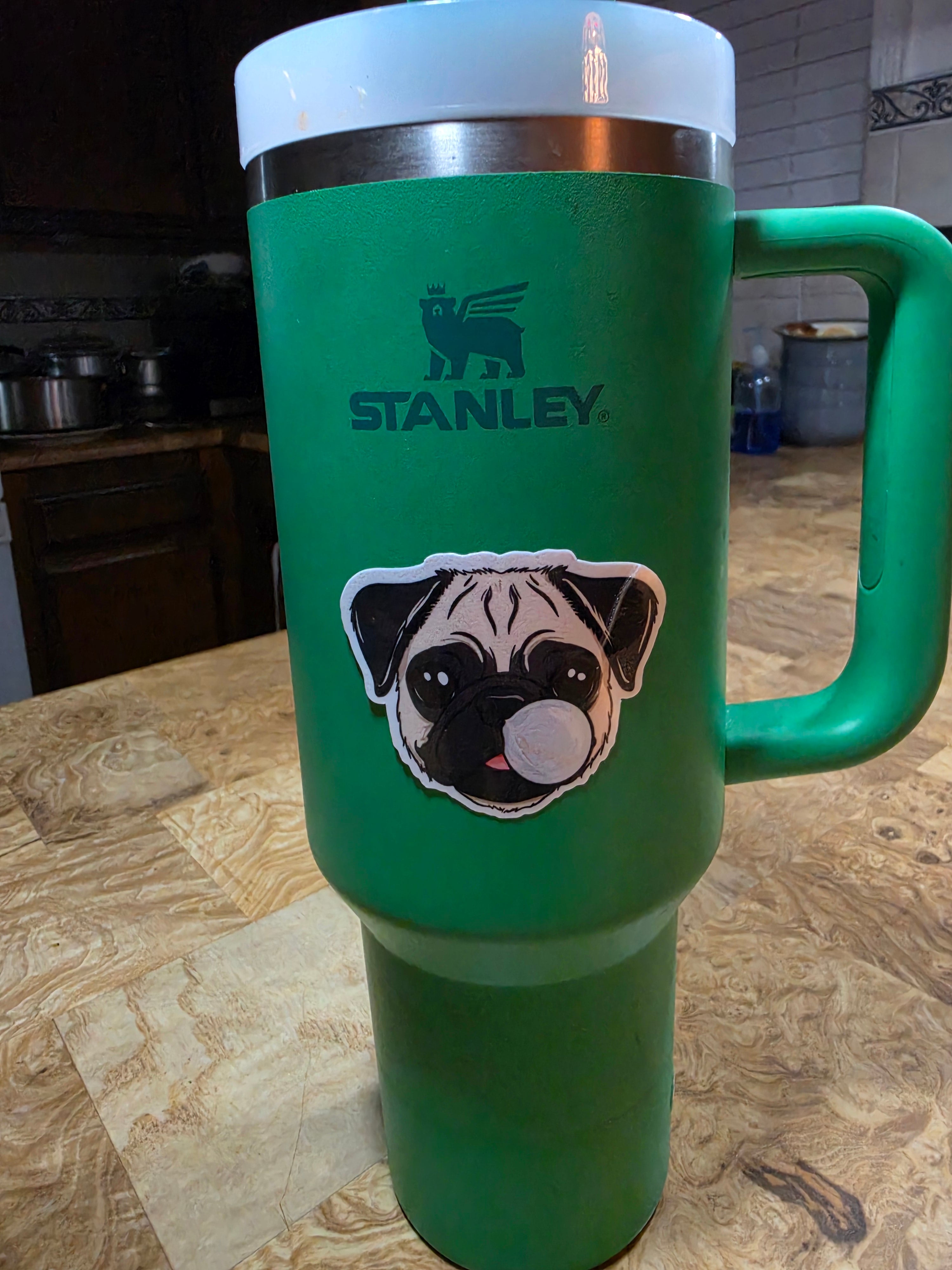 Boogery Pug Inspired sticker