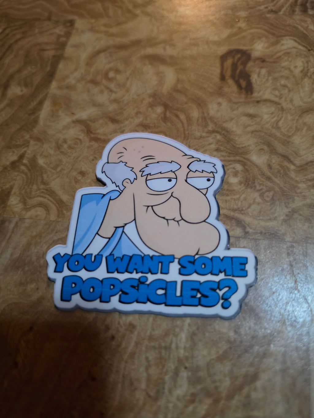 Familyguy inspired stickers pack of 3
