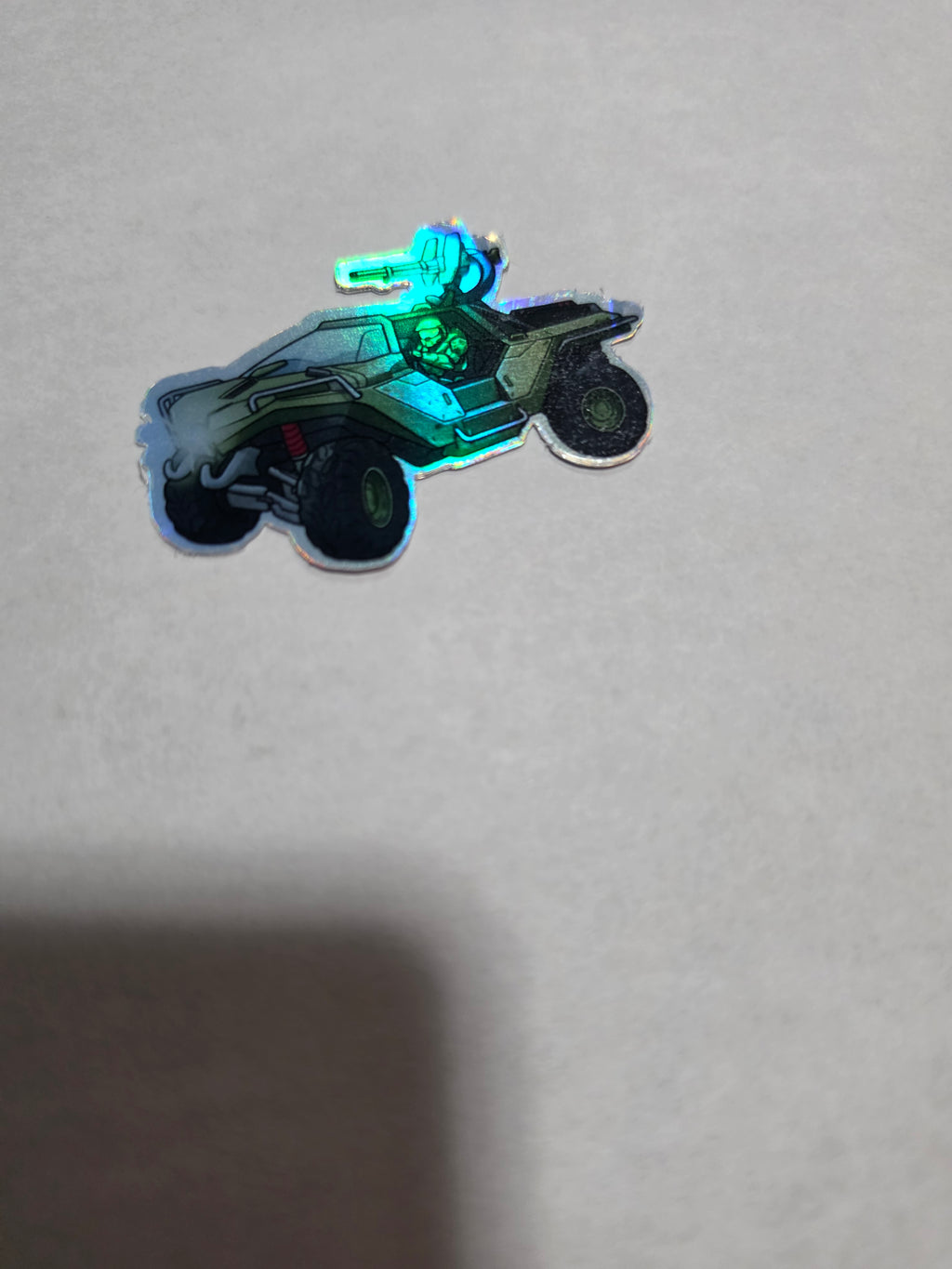 Halo inspired car holographic sticker