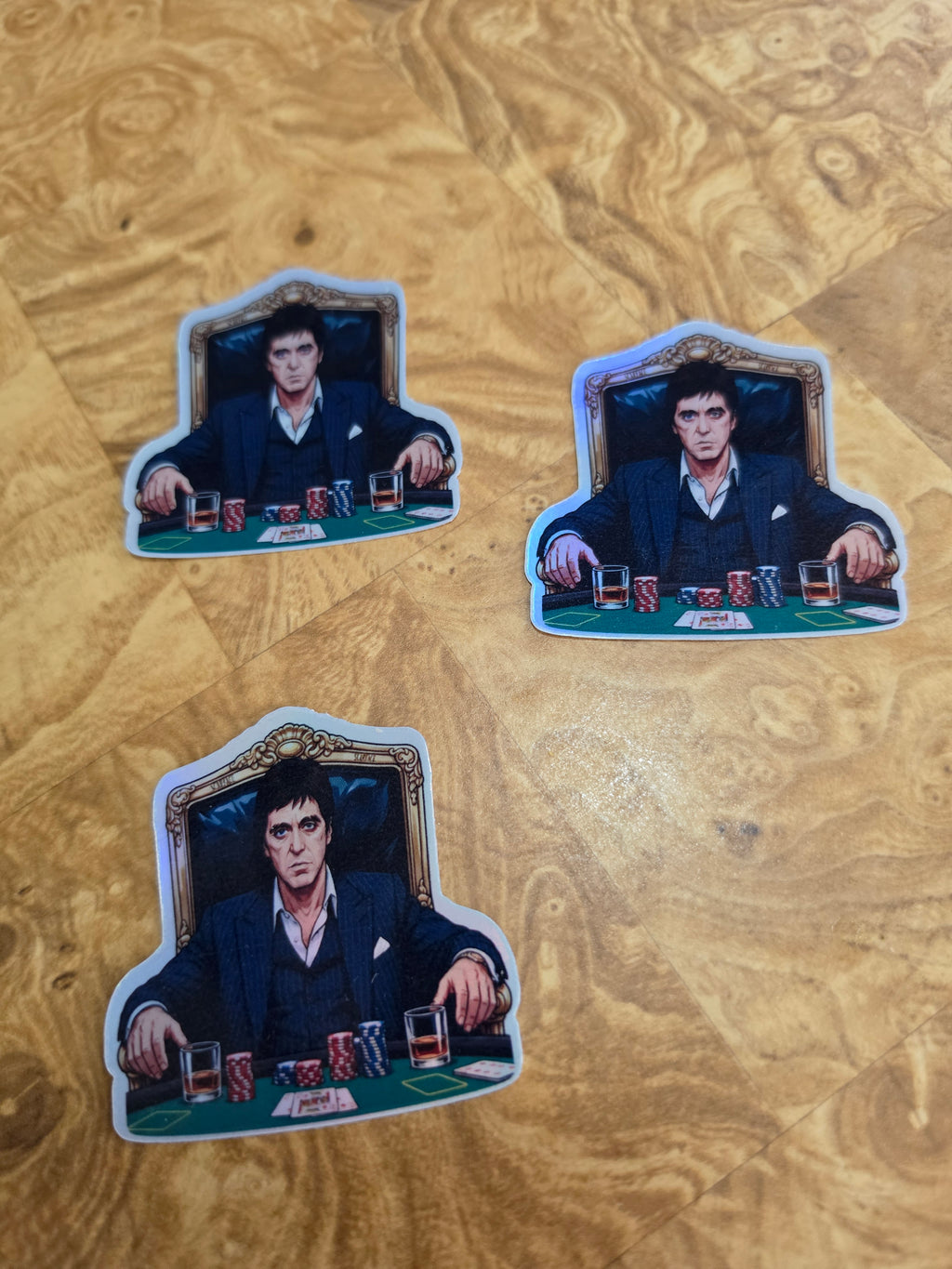 Poker champion sticker
