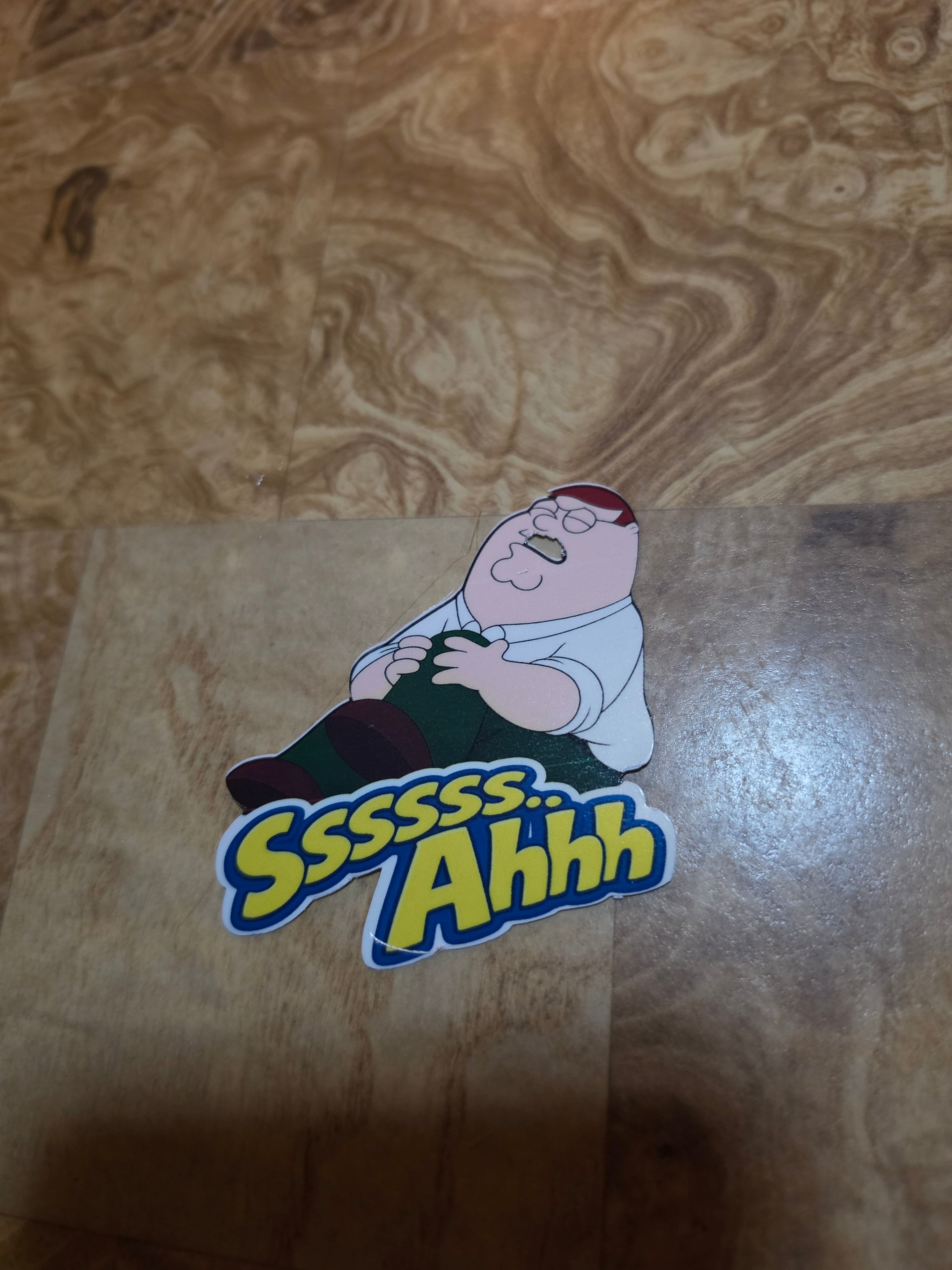 Familyguy inspired stickers pack of 3