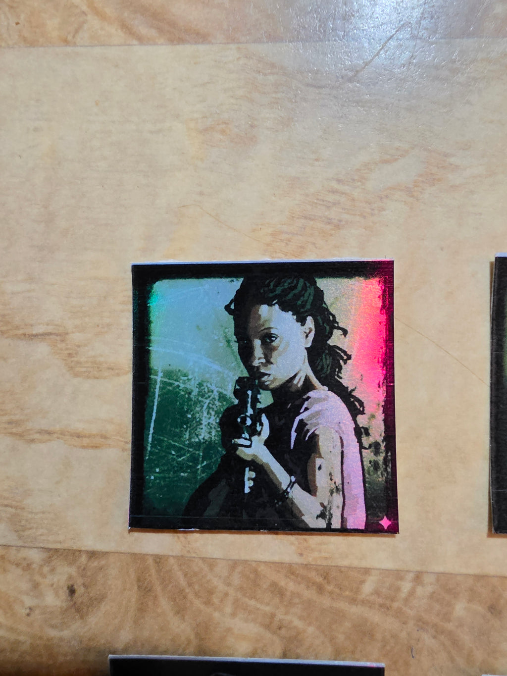 L4D inpired Holographic character icon stickers