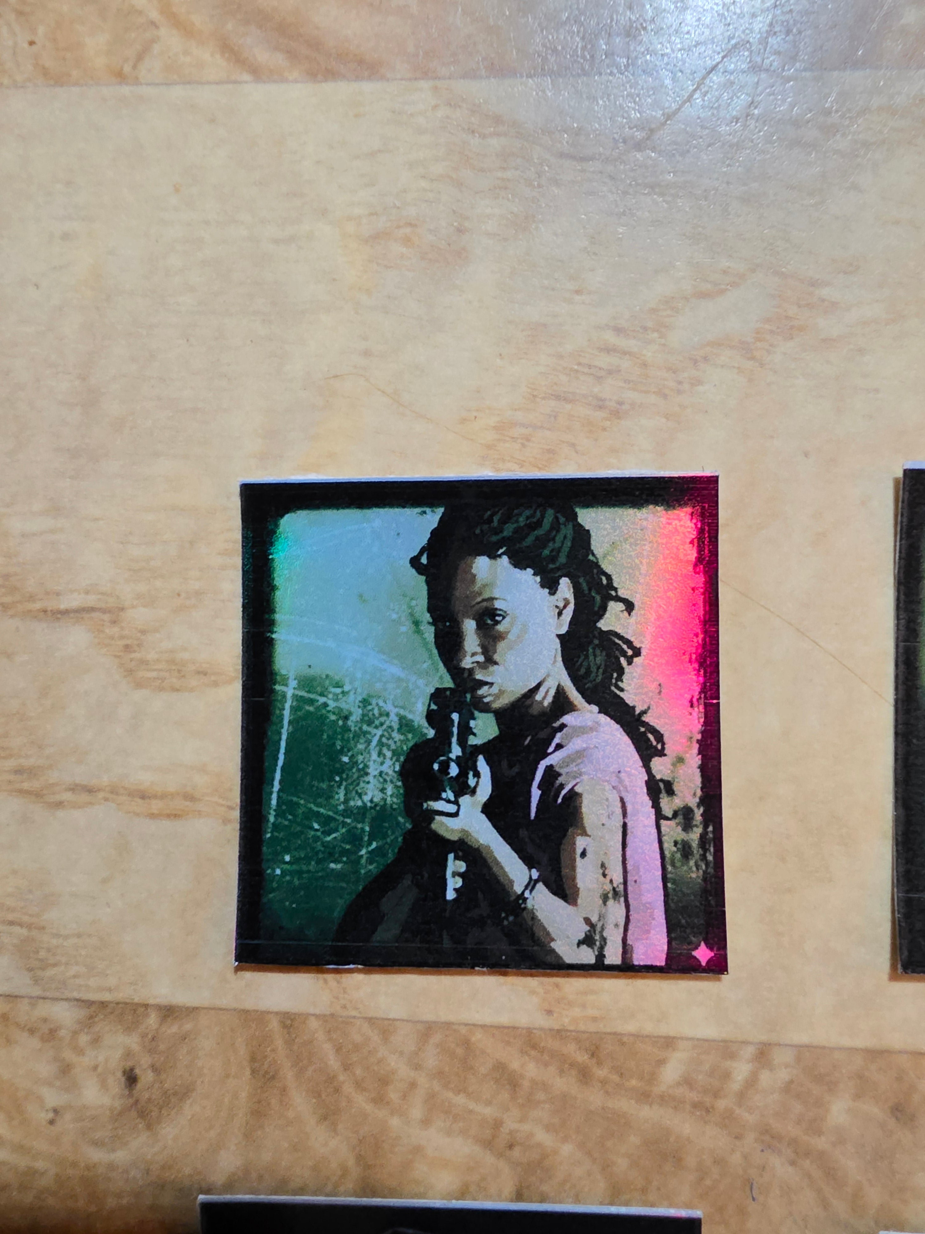 L4D inpired Holographic character icon stickers
