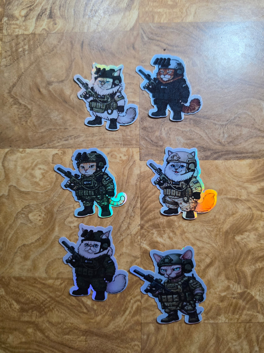 Cod Inspired dog and cat stickers