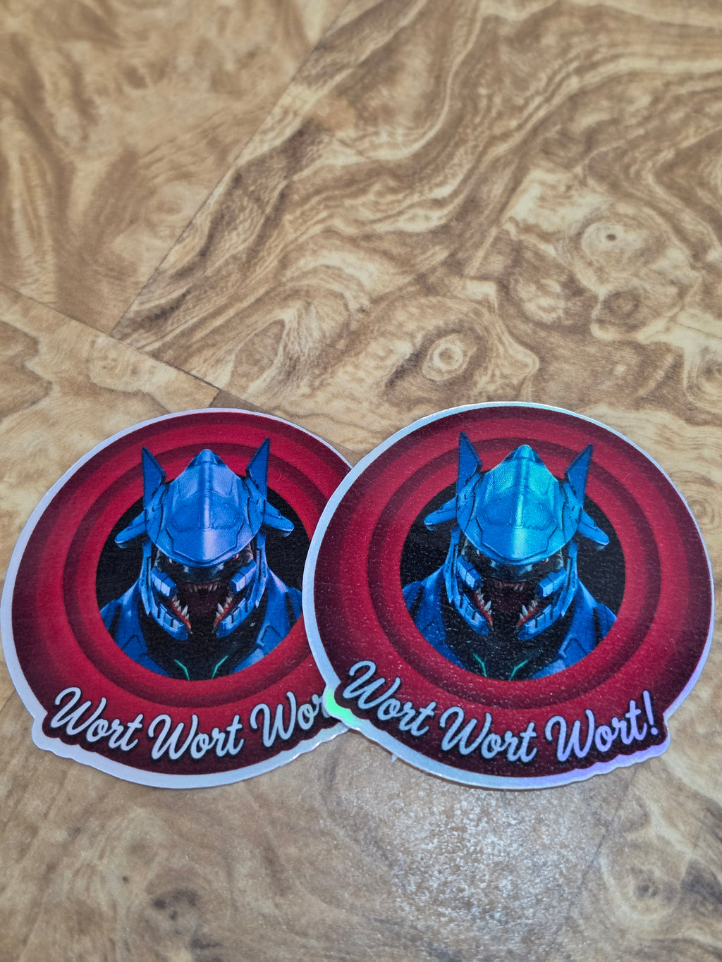 Looney Halo inspired sticker