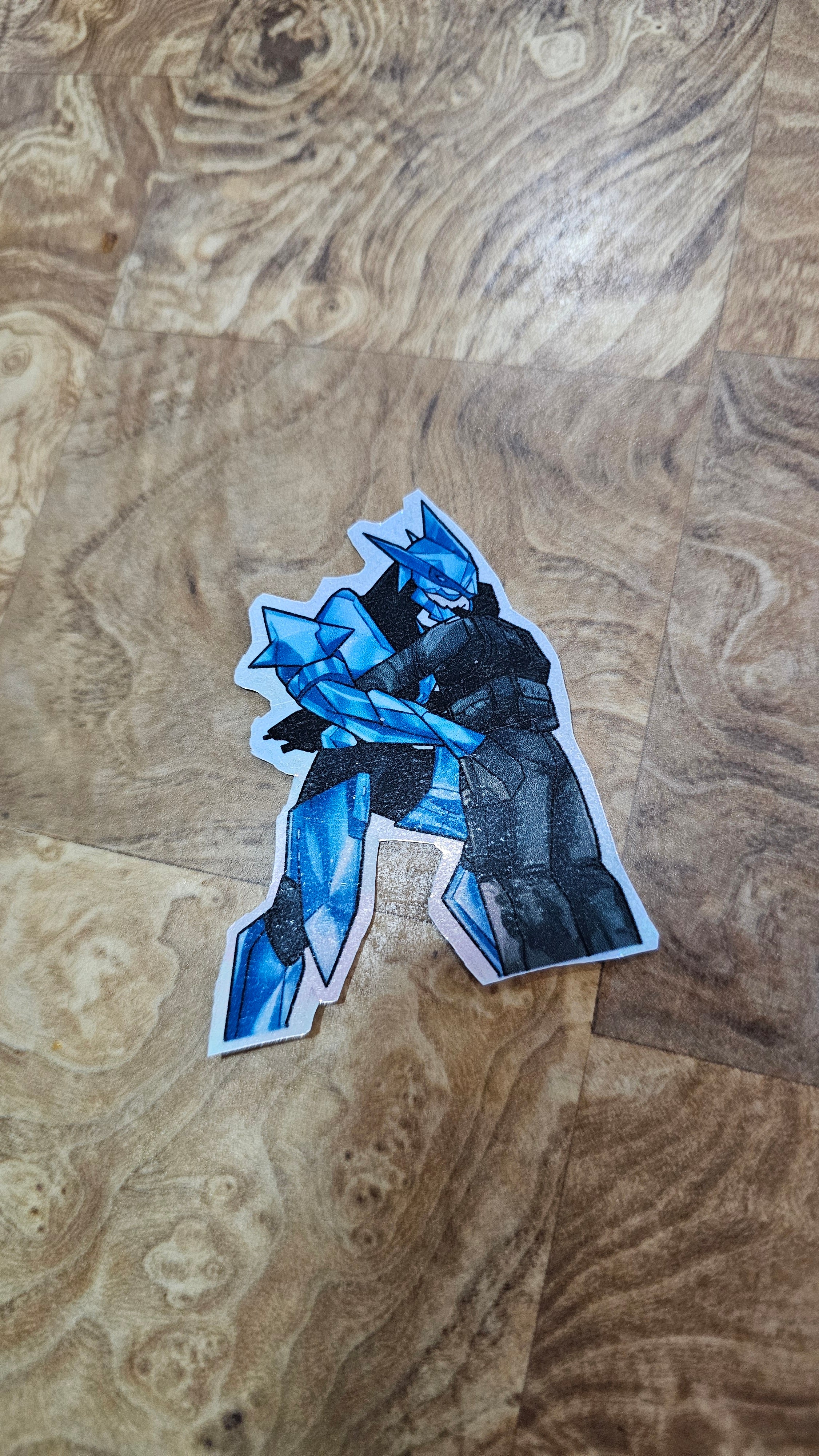 Valentines day Holographic Halo ending inspired sticker