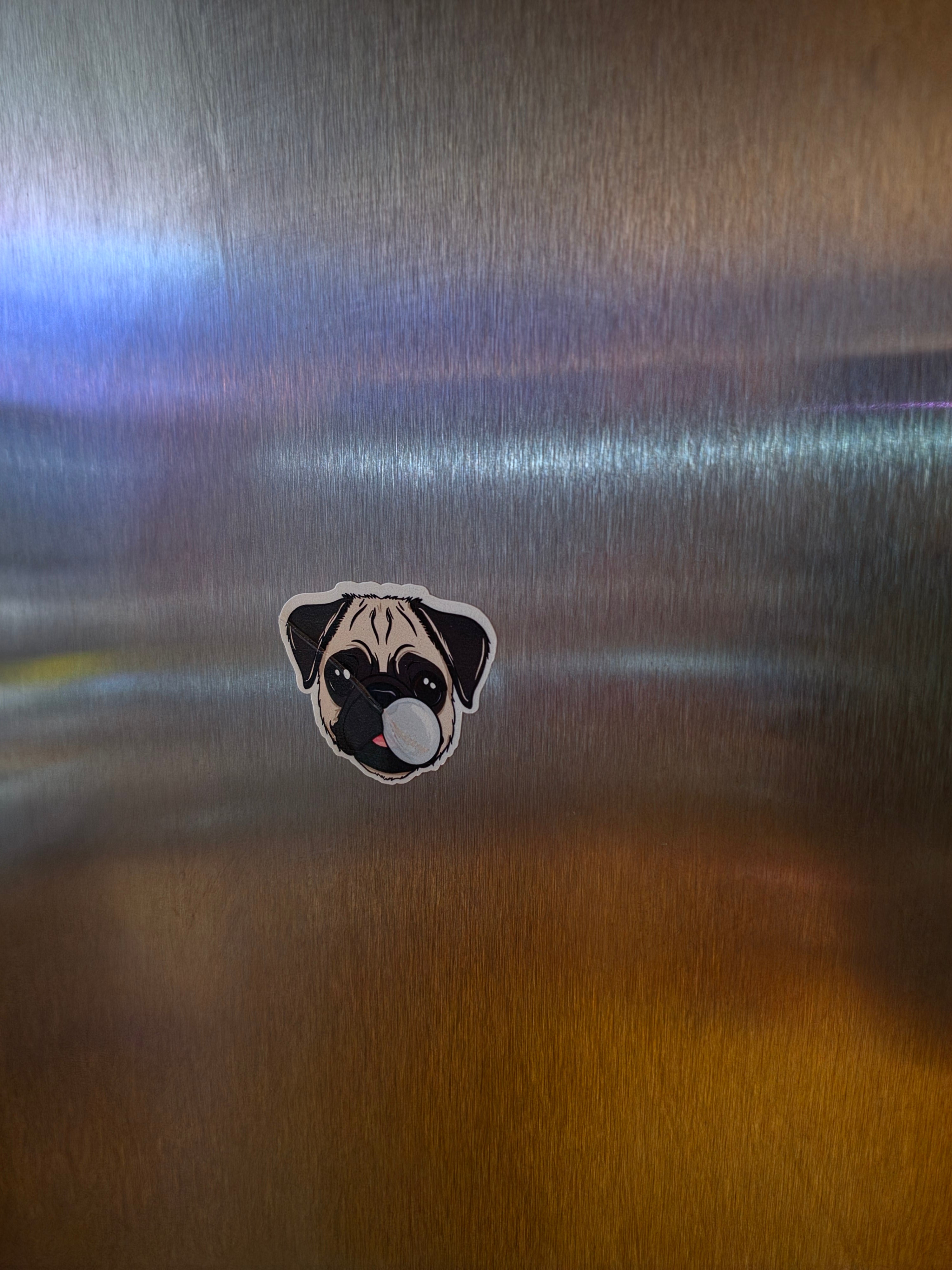 Boogery Pug Inspired sticker