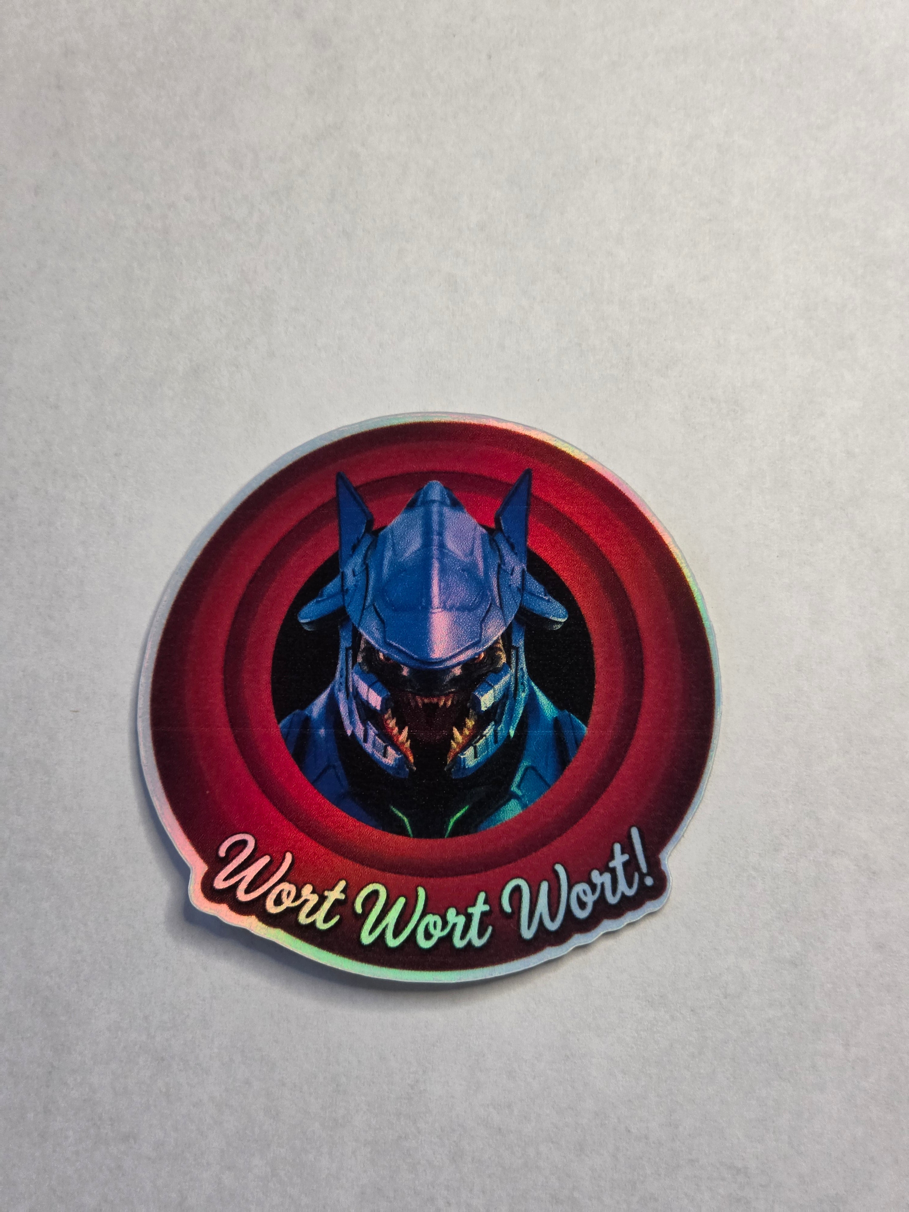 Looney Halo inspired sticker