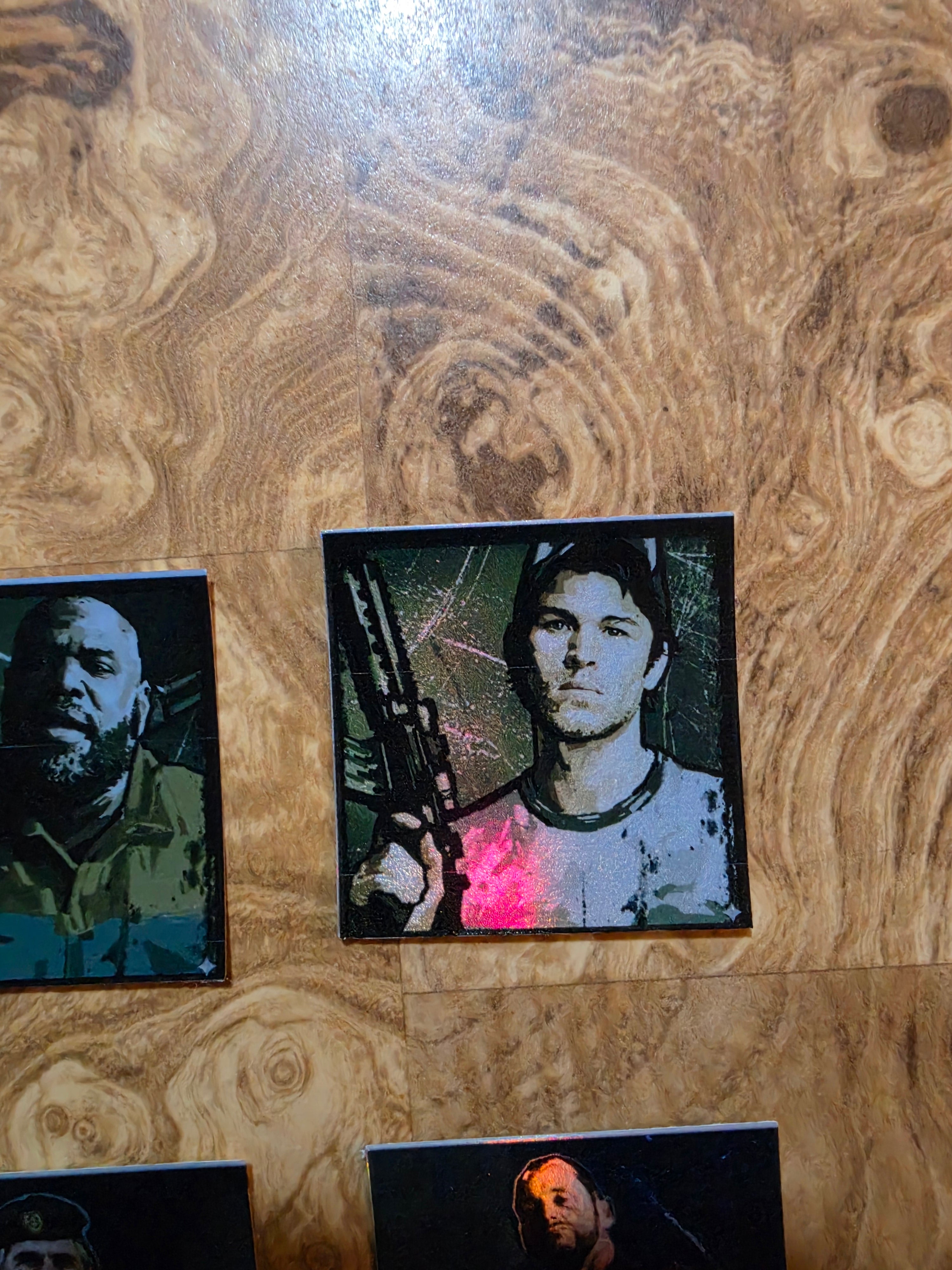 L4D inpired Holographic character icon stickers