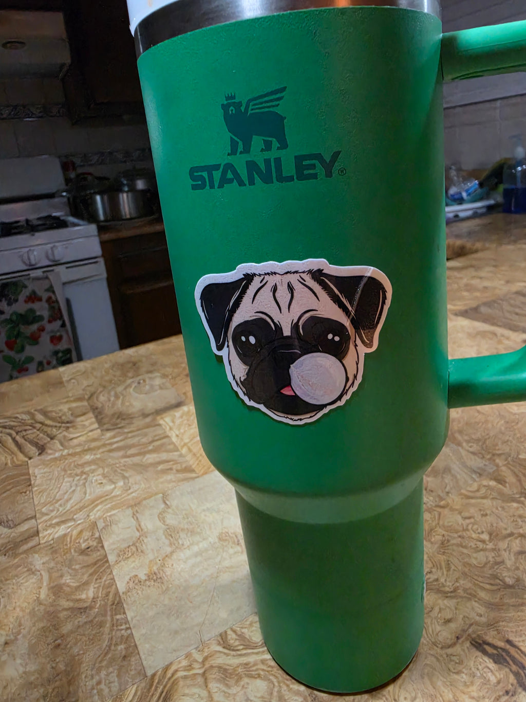 Boogery Pug Inspired sticker