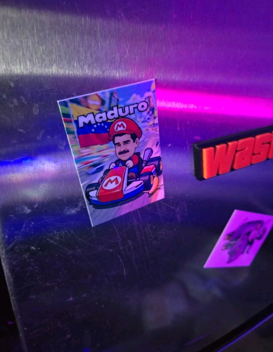 Venezuela President Maduro Inspired mario kart sticker