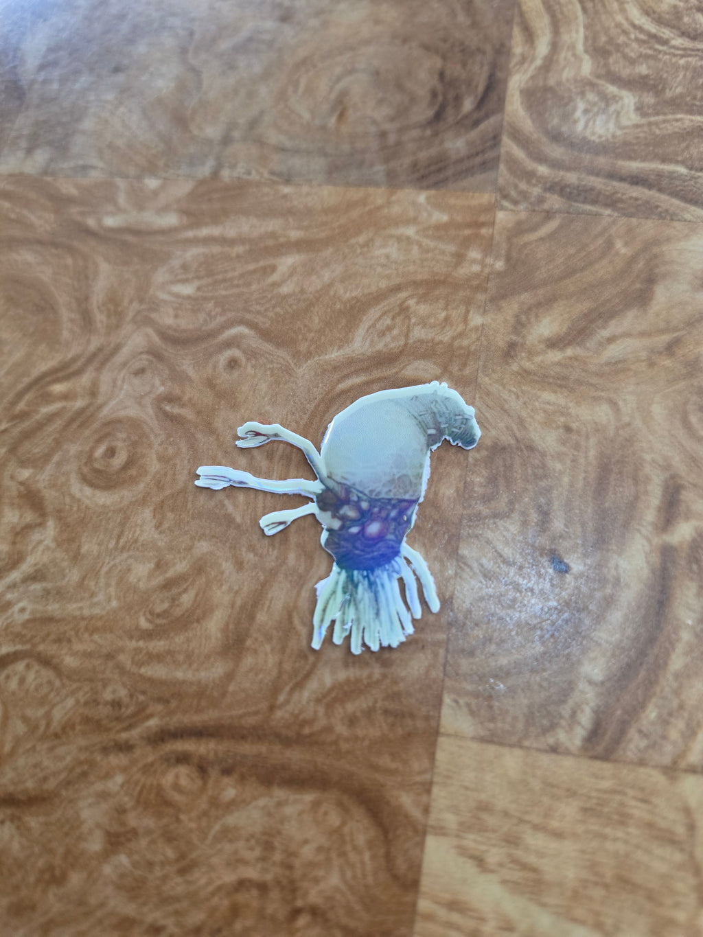 Halloween holographic Glow-in-the-dark Halo inspired flood sticker