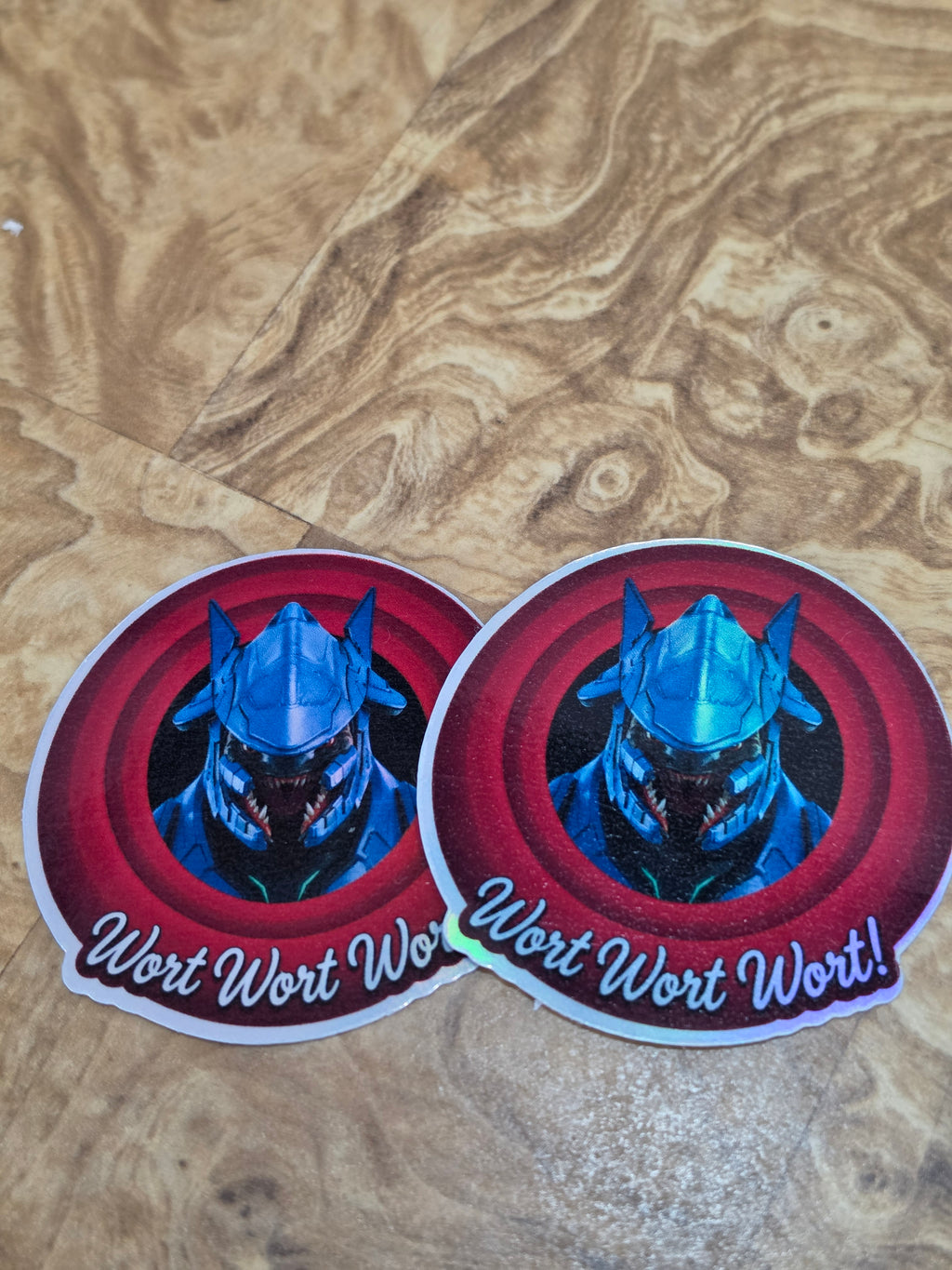 Looney Halo inspired sticker