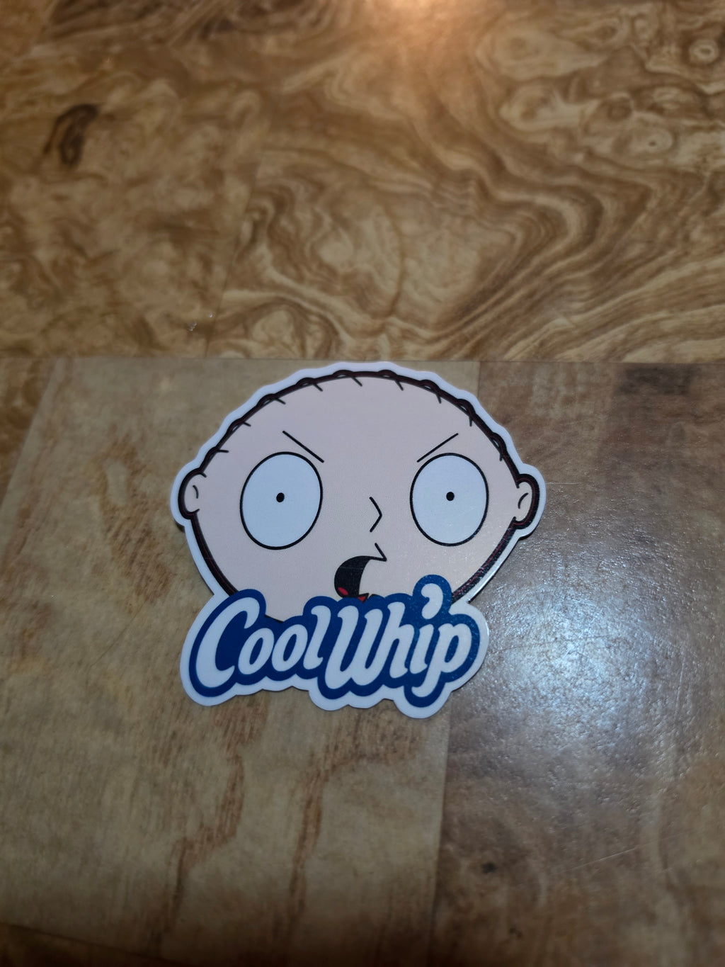 Familyguy inspired stickers pack of 3