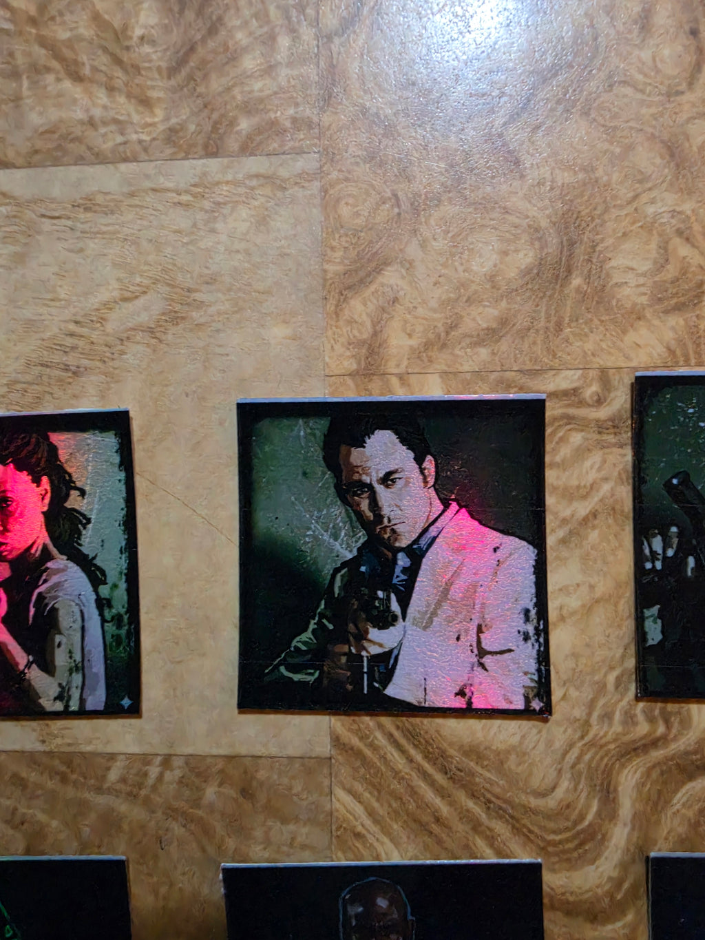 L4D inpired Holographic character icon stickers