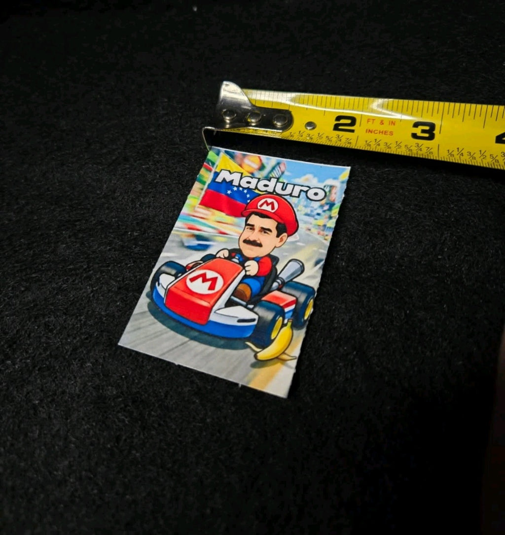 Venezuela President Maduro Inspired mario kart sticker