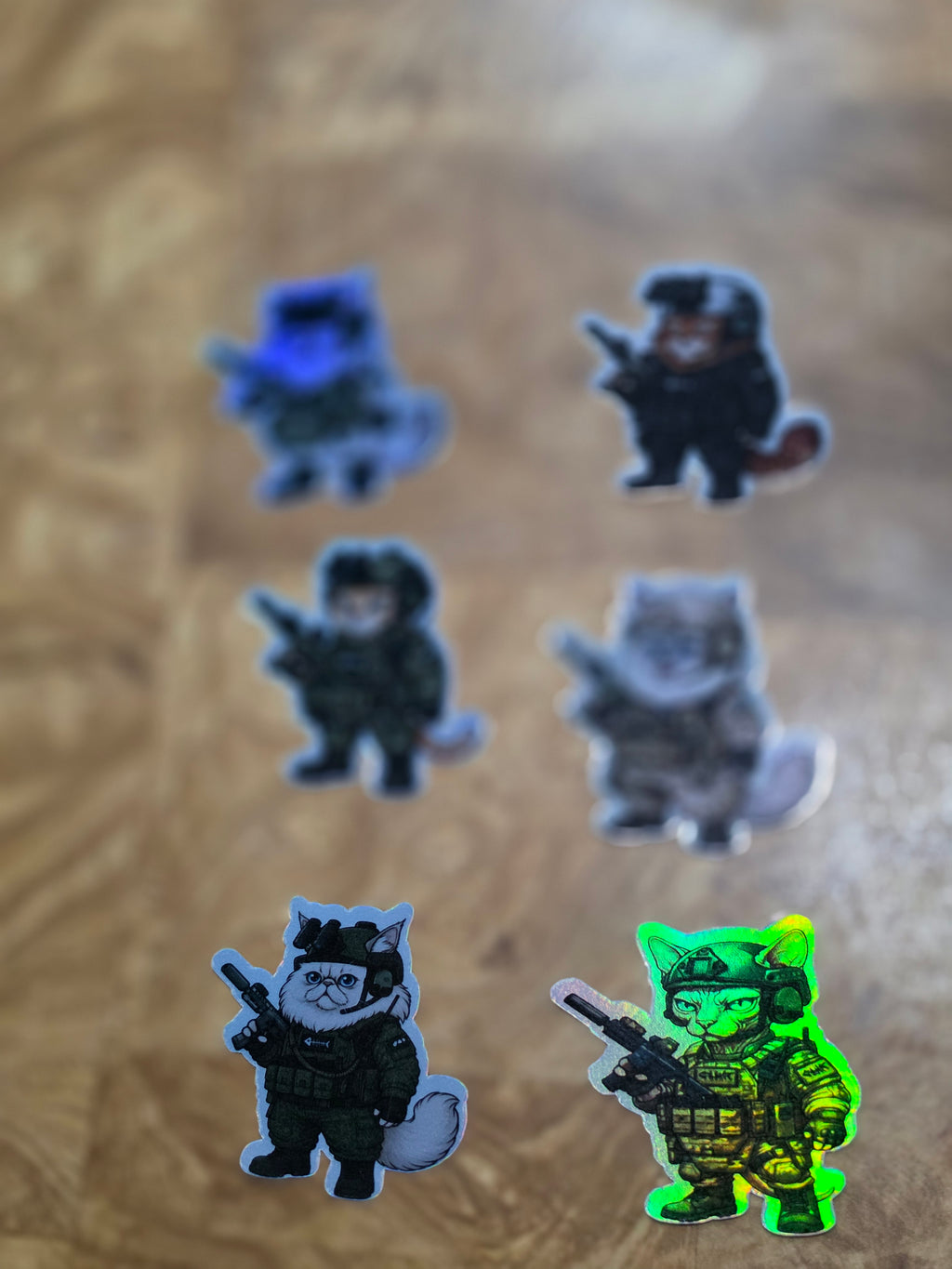 Cod Inspired dog and cat stickers
