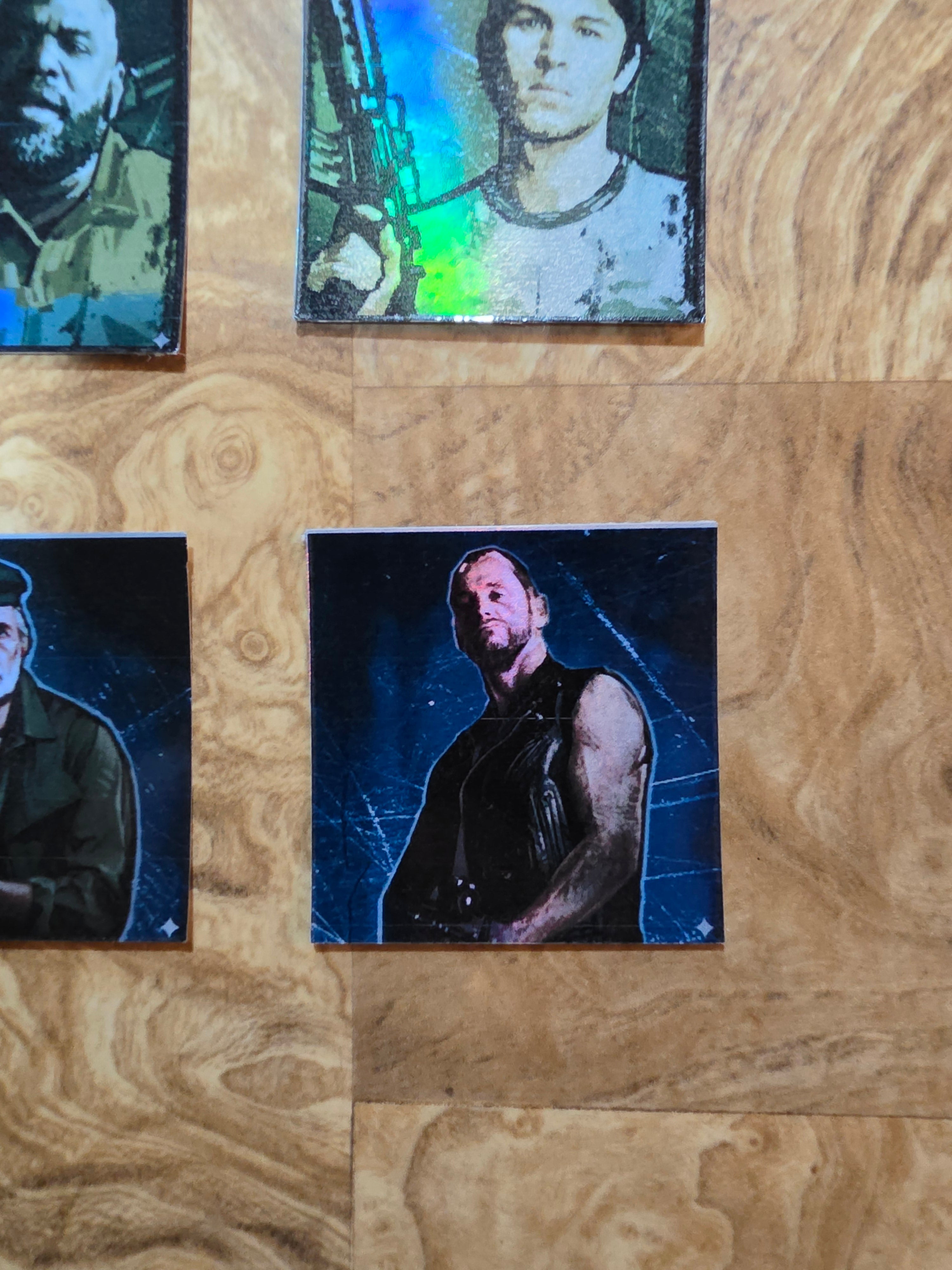 L4D inpired Holographic character icon stickers