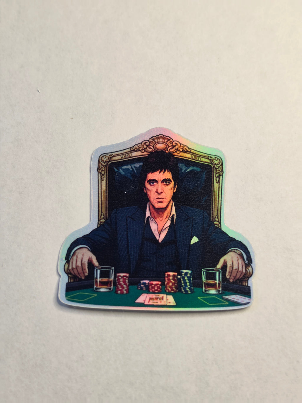 Poker champion sticker