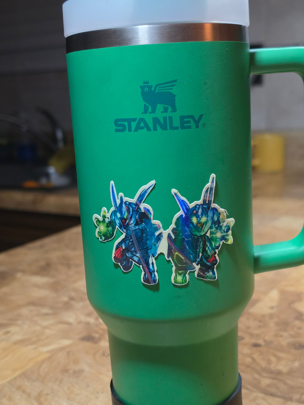 Glow in the Dark Holographic Halo hunter inspired stickers