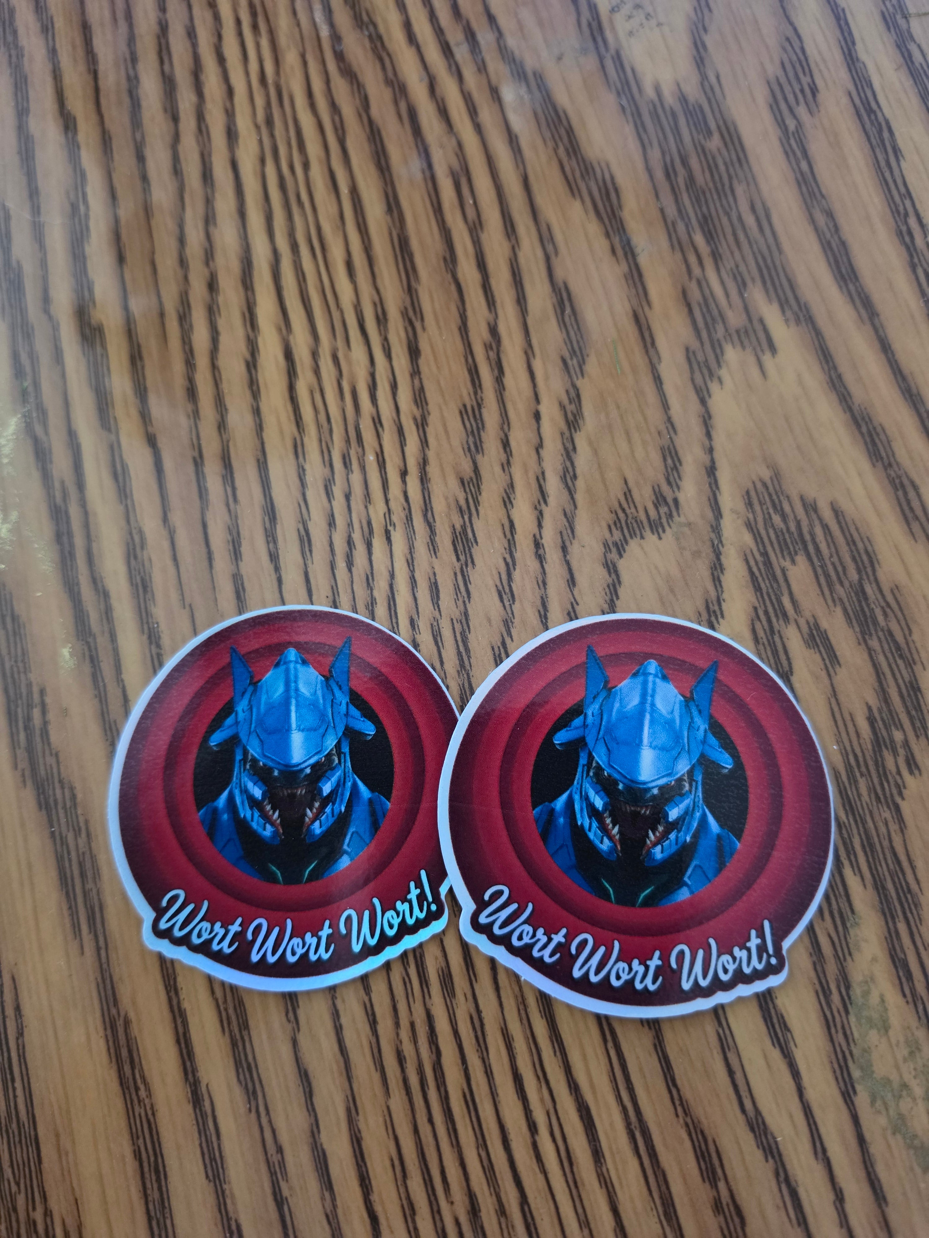 Looney Halo inspired sticker