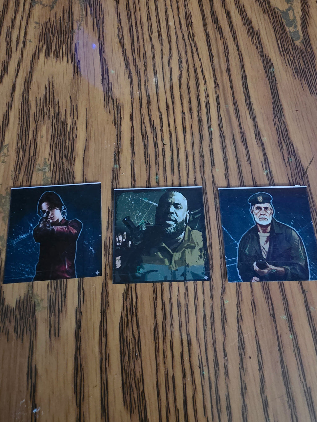 L4D inpired Holographic character icon stickers